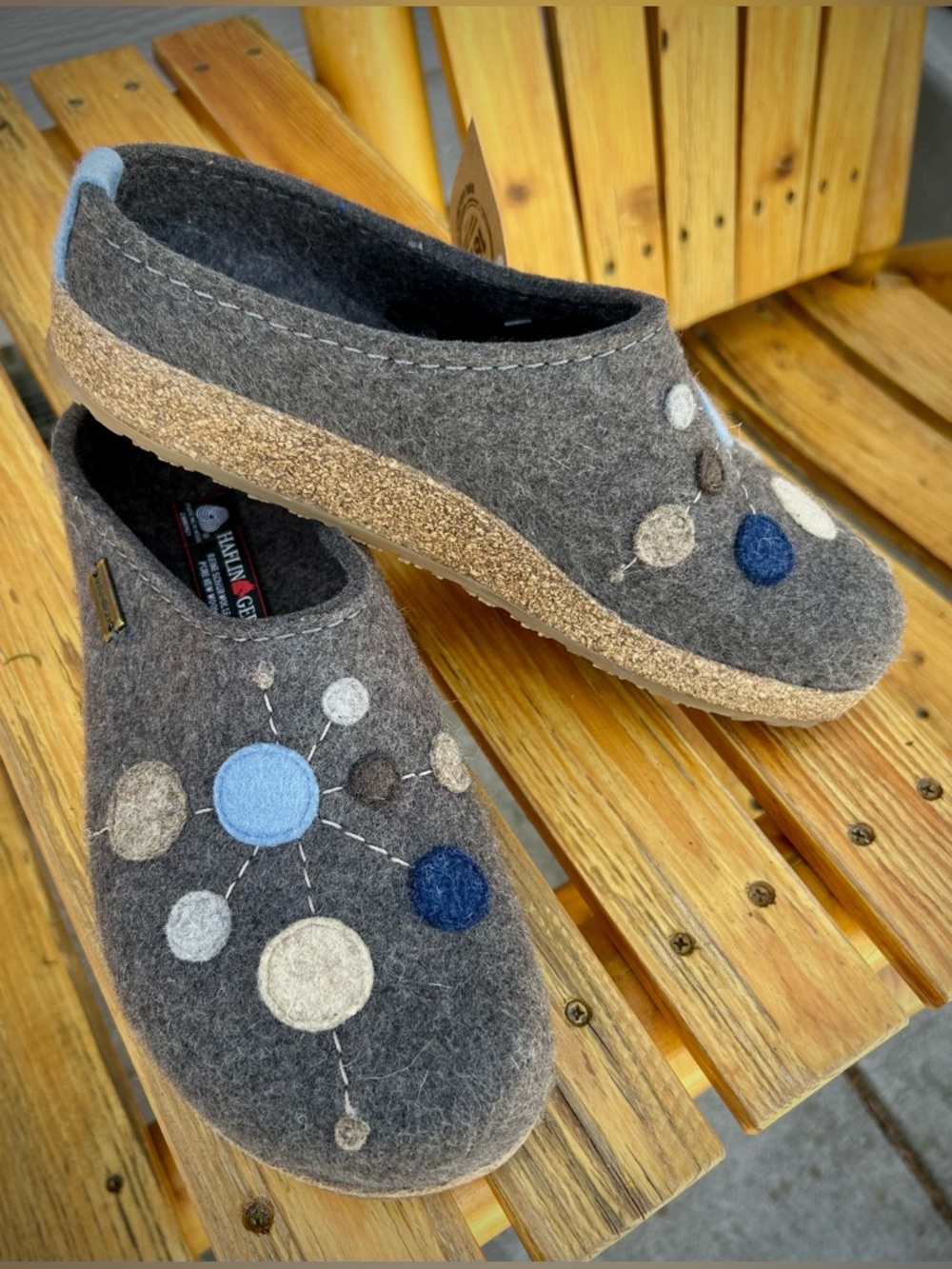 NWT Haflinger Grizzly Faible Wool Clog EU 41 - Picture 6 of 9